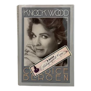 Knock Wood by Candice Bergen Signed Hardcover Book