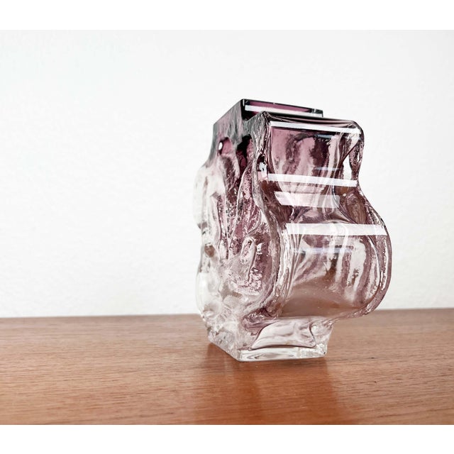 Mid-Century Modern Art Glass Vase by Kai Blomqvist for Kumela, Finland, 1960s For Sale - Image 15 of 18