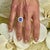 Traditional Natural Tanzanite Diamond Ring 6.5 14k W Gold 2.61 TCW Certified For Sale - Image 3 of 14