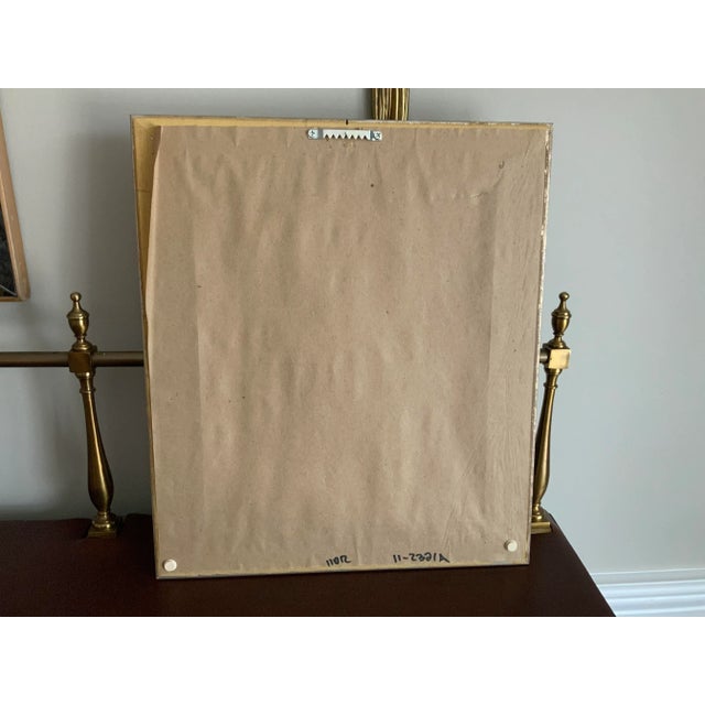 Mid 20th Century Hôtel De Guise - Framed Etching For Sale - Image 11 of 12