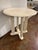 Stylish Mr. & Mrs. Howard Co. Paddles Table. Natural wood, 4 legs. Original Retail $4755. Showroom floor sample.