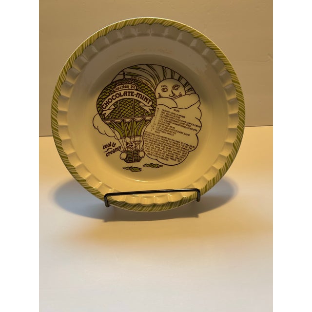 1980s Pie Plate by Royal China (Usa), Country Harvest Series For Sale - Image 9 of 9