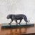 20th Century Art Deco Bronze & Marble Panther, 1920s For Sale - Image 11 of 18