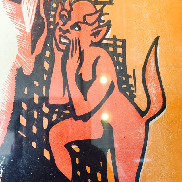 Vintage 1930's Gerald Heaney Magician Poster Chairish