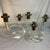 Elevate your dining space with this stunning set of vintage Dorothy Thorpe style Lucite "Pretzel" ribbon...