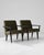 Wood 1960s Czech Upholstered Armchairs, a Pair For Sale - Image 7 of 18