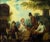 Beautiful Antique Oil Painting, "Outdoor Scene", with Figures, W. Bromley (UK,19C), 1800s!! This antique oil painting...