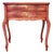 Louis XV Style Mahogany Console Table with Cabriole Legs, 1950s For Sale