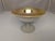 American Steuben Aurene & Calcite Art Glass Compote: Gold Interior, c.1920s For Sale - Image 3 of 8
