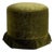 Custom Ottoman in Green For Sale