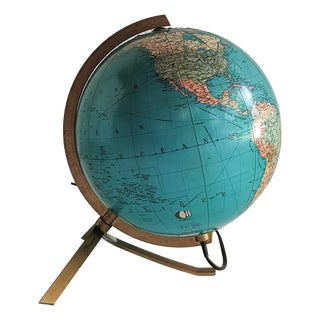 Vintage Illuminated Globe from Jro / Jro-Verlag, 1960s For Sale