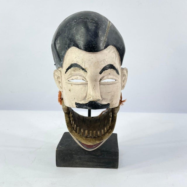 Early 20th Century Ogoni Wood Mask Movable Jaw Nigeria For Sale In Denver - Image 6 of 8