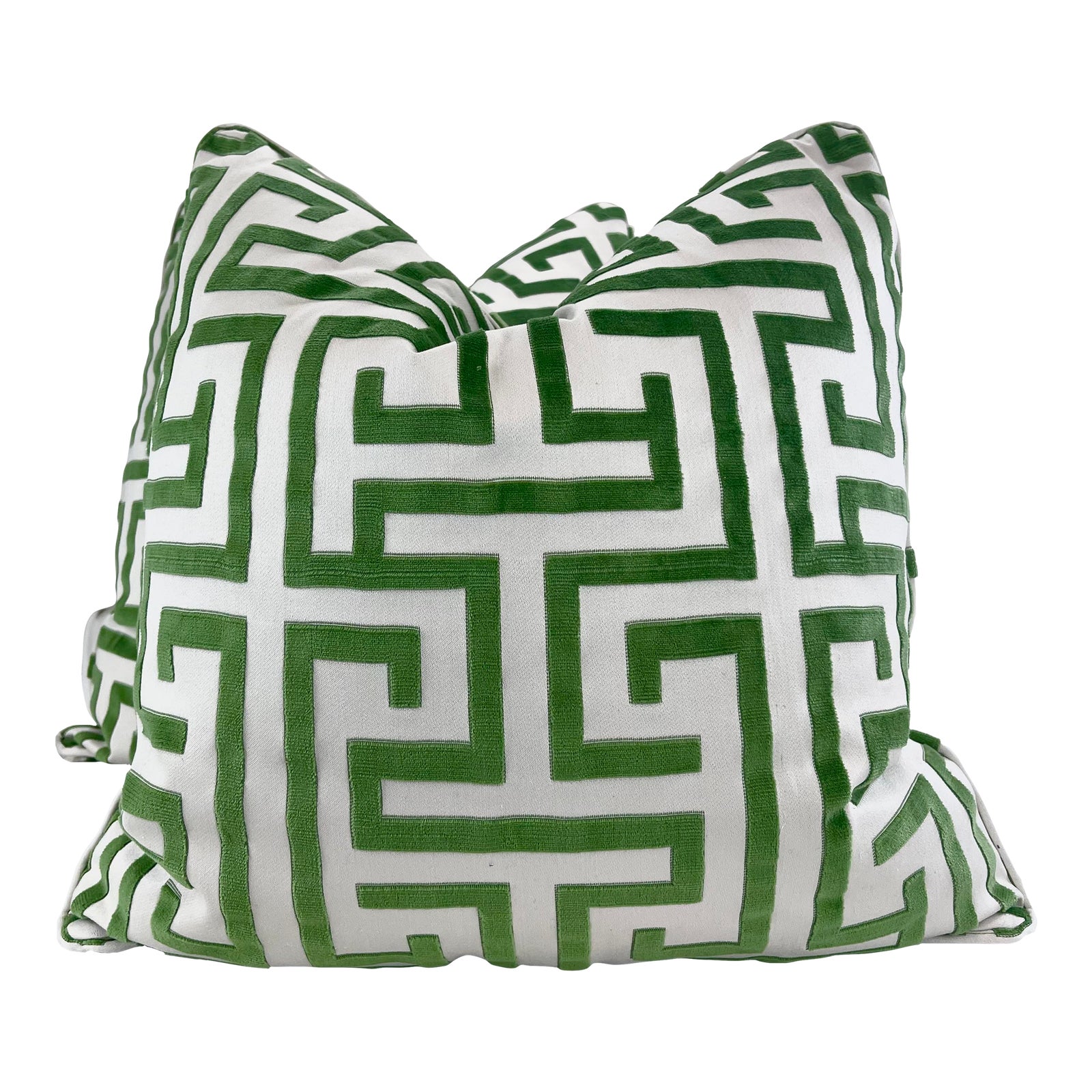 Thibaut "Ming Trail" in Green 22" PillowsA Pair Chairish