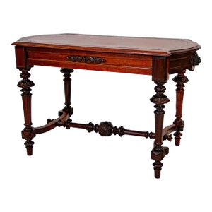 Early 20th Century Victorian Library Center or Occasional Table