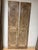Wood Antique-Style Carved Wood Door Panels, Pair – Narrow Arched Floral Motif 80x36 For Sale - Image 7 of 7