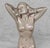 Ceramic Vintage 12" Art Deco Nude Women Iridescent Ceramic Sculpture For Sale - Image 7 of 9
