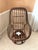 Mid-Century Modern Lewittes Furniture 1970s Rattan/Wicker Swivel Chair For Sale - Image 3 of 5