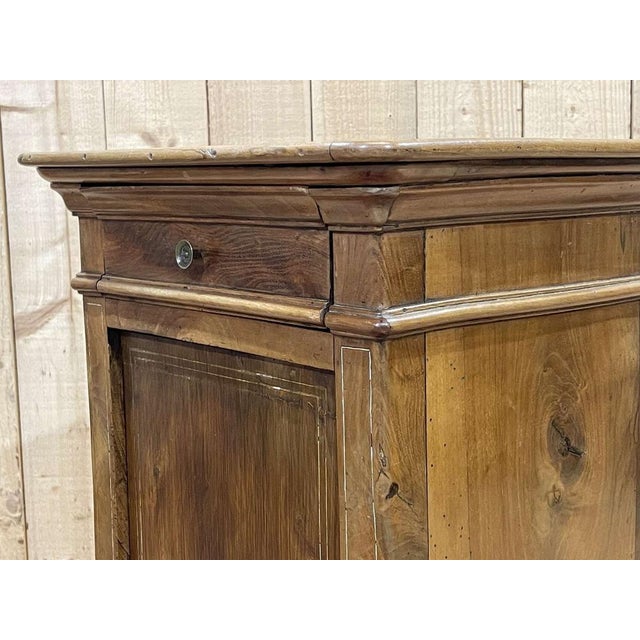 Antique Bedside Table in Fruit Wood, 1890s For Sale - Image 12 of 17
