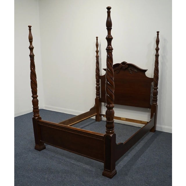 Thomasville Thomasville Impressions Trafalgar Square Collection Contemporary Traditional Queen Size Four Poster Bed 36511-475 For Sale - Image 4 of 12