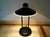 Metal 1980’s Postmodern Art Deco Saucer Table Lamps - A Pair For Sale - Image 7 of 12