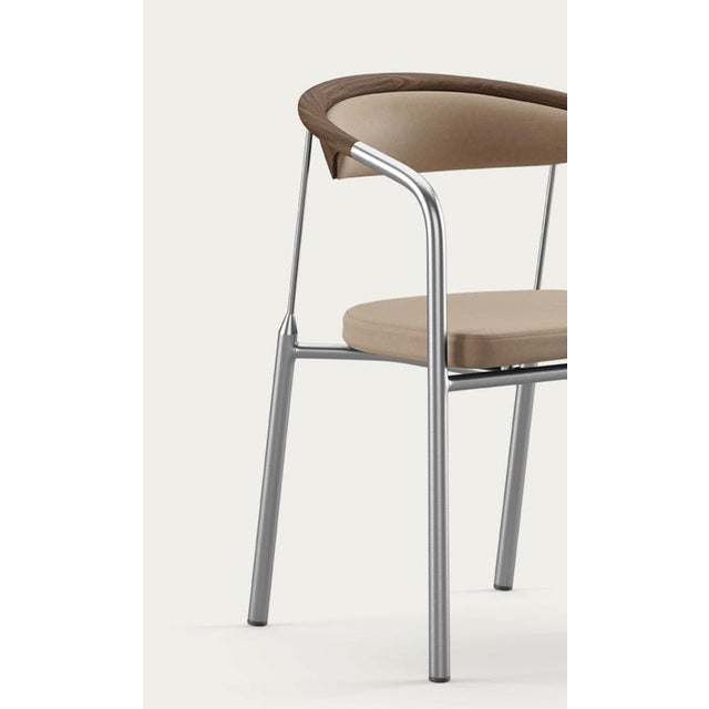 Chairman Chair in Walnut with Upholstery in Lime by Henrik Tengler for One Collection For Sale - Image 10 of 16