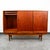 1960s Mid Century Danish Modern Credenza Sideboard Sliding Doors Teak 3 Drawer Denmark For Sale - Image 5 of 12