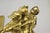 Metal Vintage Pm Craftsman "Tug of War" Brass Children Playing Figural Bookends - Pair For Sale - Image 7 of 12