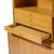 Wood Paul McCobb for Calvin Irwin Collection Mid Century Bleached Mahogany and Brass Credenza and Hutch For Sale - Image 7 of 15