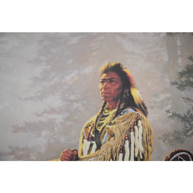Signed and numbered limited edition lithograph by Chuck Ren (American, 1941-1995), published by Gray Stone Press,...