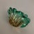Brown Bubble Murano Glass Shell Bowl Vase from Seguso Bullicante, Italy, 1970s For Sale - Image 8 of 18