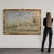 Important Italian painting from the first half of the 20th century. Oil on canvas artwork, signed lower right by the...
