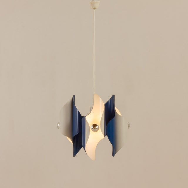 1970s Space Age Italian Chandelier, 1970s For Sale - Image 5 of 16