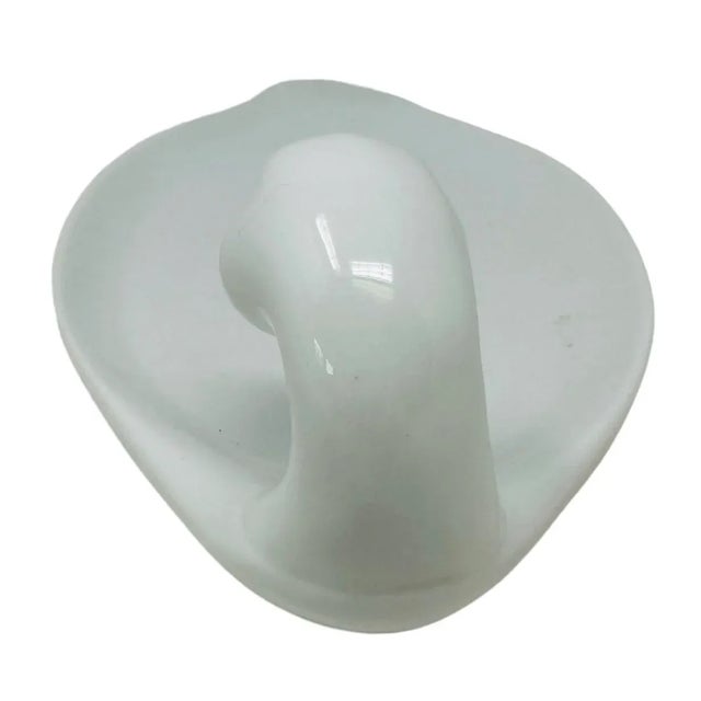 1970s Vintage Limoges White Ceramic Swan Serving Dish Made in France For Sale - Image 5 of 11