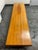 French Low Wood Table + Chrome Supports, Vintage For Sale In San Francisco - Image 6 of 12