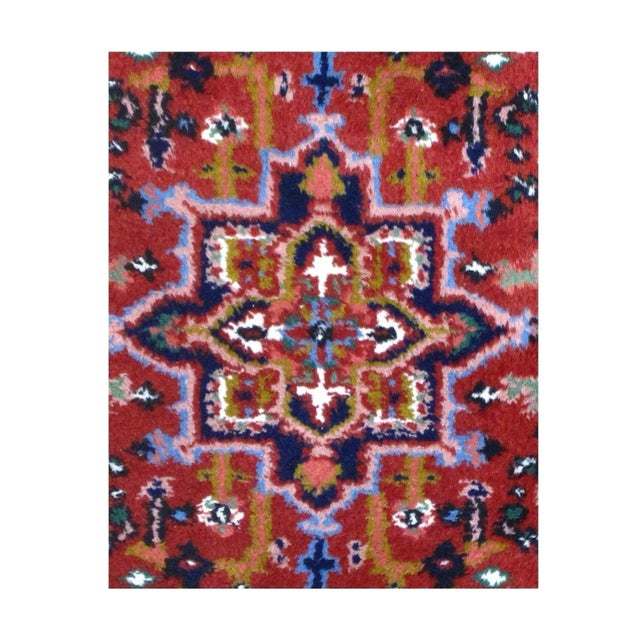 Traditional Indian Rug 2'2'' X 3'2'' For Sale - Image 3 of 3