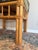 Vintage Bamboo & Rattan Upholstered Stool For Sale - Image 4 of 9