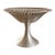 Vintage 1970s Towle Pewter Pedestal Candy Bowl 7629p – Mid Century Pierced Design For Sale