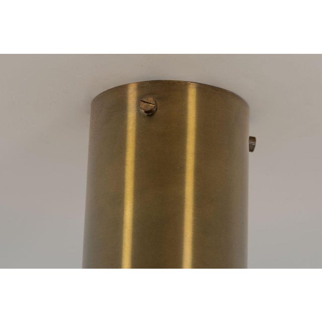 Metal Brass and Glass 2079 Ceiling Lamp by Max Ingrand for Fontana Arte, Italy, 1960s For Sale - Image 7 of 17