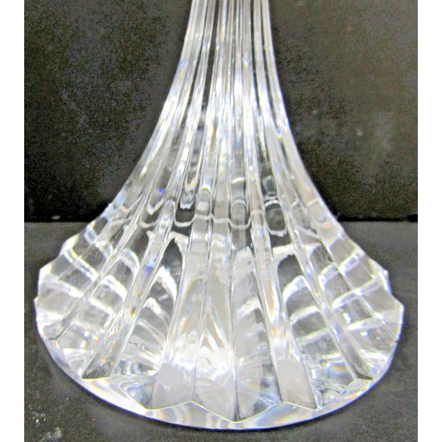 1990s 1990s Baccarat Massena Champagne Flutes - Set of Six For Sale - Image 5 of 10