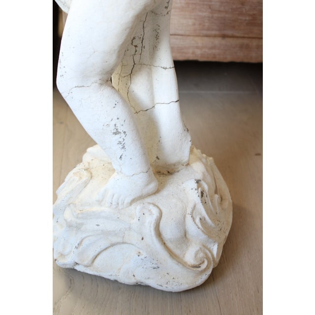 Early 20th Century European Antique Figural Putti Garden Statue For Sale - Image 5 of 8