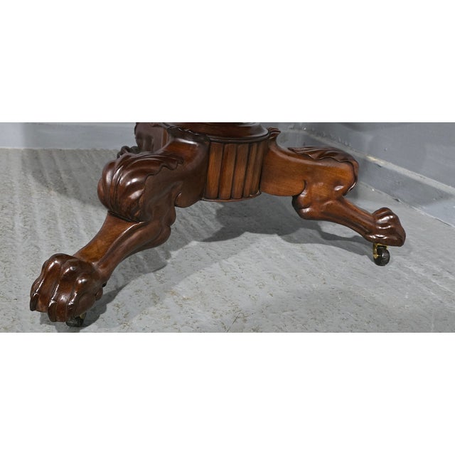 Wood French Gueridon Table, 1880 For Sale - Image 7 of 16