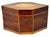 Wood Georgian Hexagonal Shaped Mahogany Tea Caddy, 1790 For Sale - Image 7 of 11
