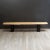 Brown Large Custom Live Edge Hickory Bench For Sale - Image 8 of 8