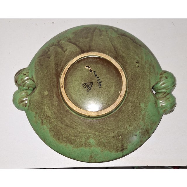 Vintage German Art Deco Ceramic Bowl, 1930s For Sale - Image 4 of 5