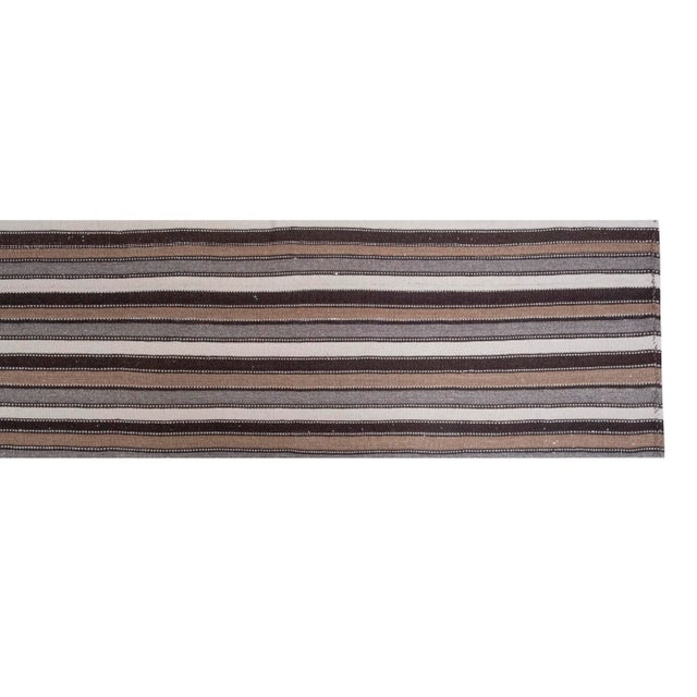 Vintage Turkish Extra Long Kilim Runner Rug - Stair Runner 22.4'' x 285.8'' / 57 x 726 cm Hand woven with high quality...