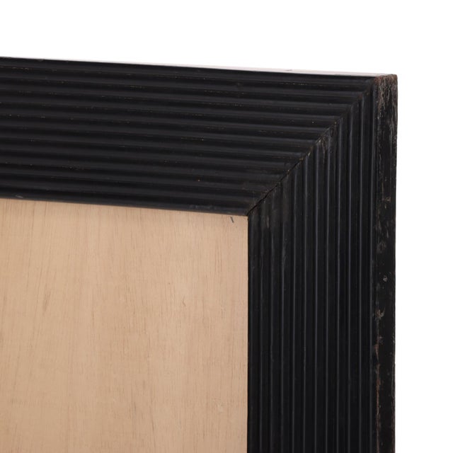 Traditional Empire Ebonized Wood Frame, 19th C For Sale - Image 3 of 5