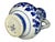 Hand-Painted Blue and White Pitcher Vase by C.M. Albers for Royal Delft, 1978 For Sale - Image 13 of 17