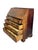 This is an antique Georgian slant front writing bureau, dating from around 1800. The bureau features a slant front lid...