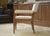 Vintage Art Deco Lounge Chair in Ash and Ecru Boucle Fabric by Pierre Gouffé, 1940s For Sale - Image 9 of 14