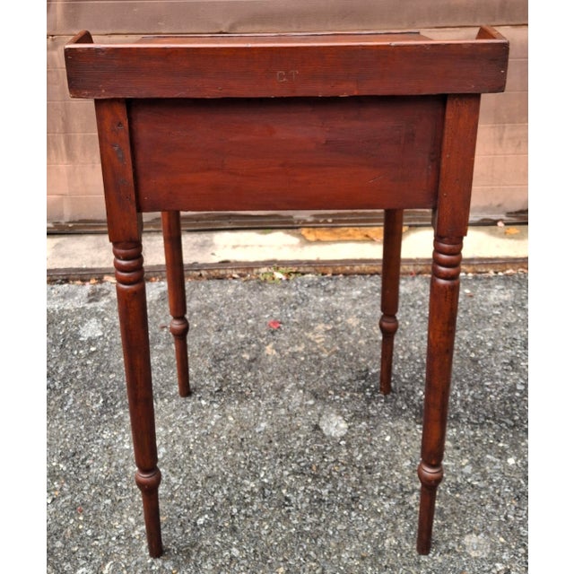 19th C. Inventaire Bon Pasteur Federal Style Fruitwood Dictionary Stand For Sale - Image 9 of 12